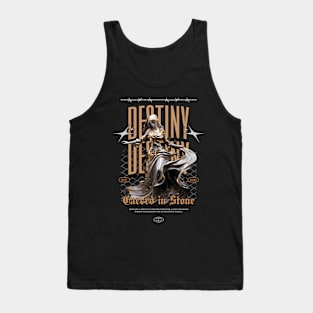 Destiny Carved In Stone Greek Statue Streetwear Tank Top